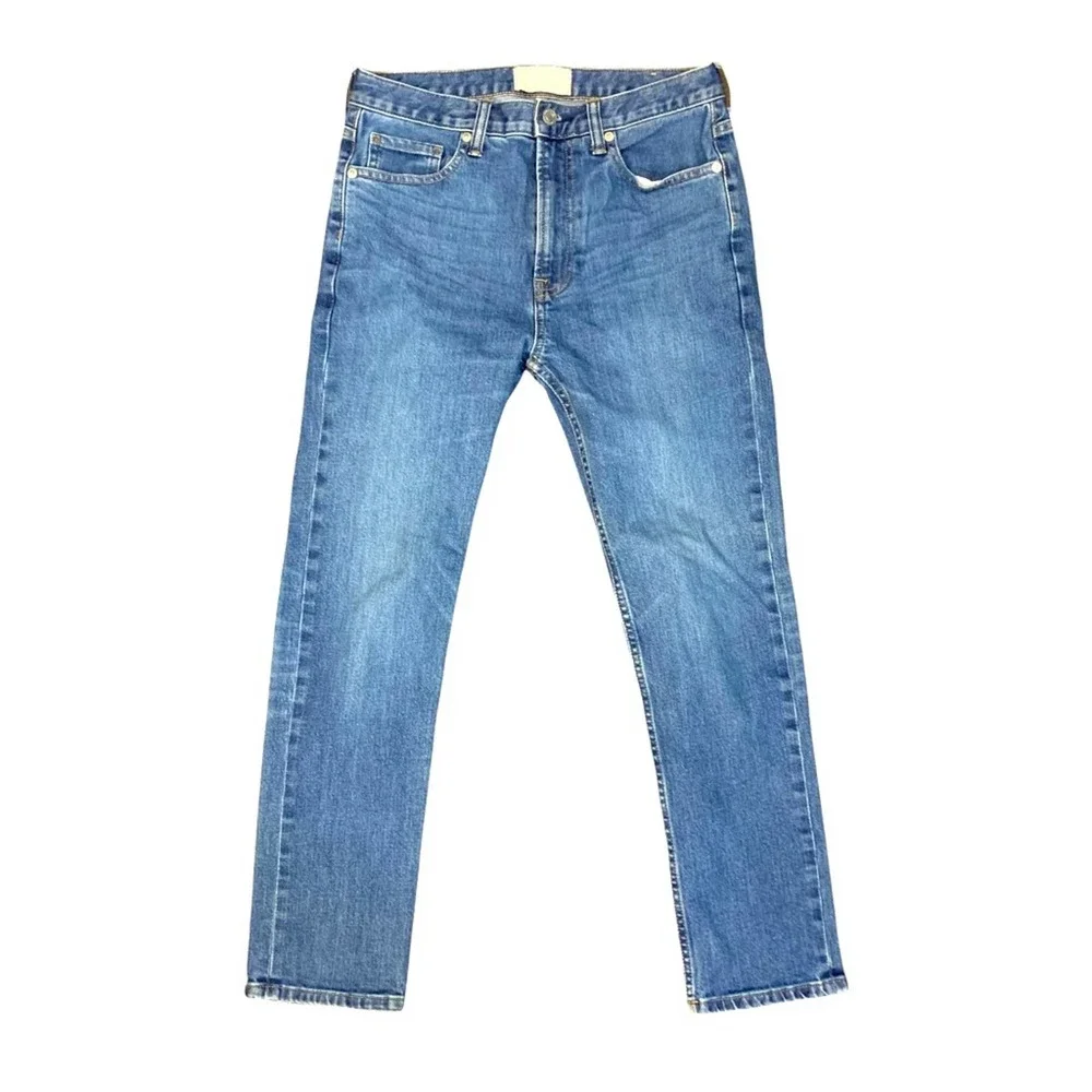 Everlane Regular High Rise Denim Jeans 27R 26" Inseam 2651 - Picture 2 of 8